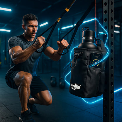 Bolso Magnético de Gimnasio. Compacto y Resistente.