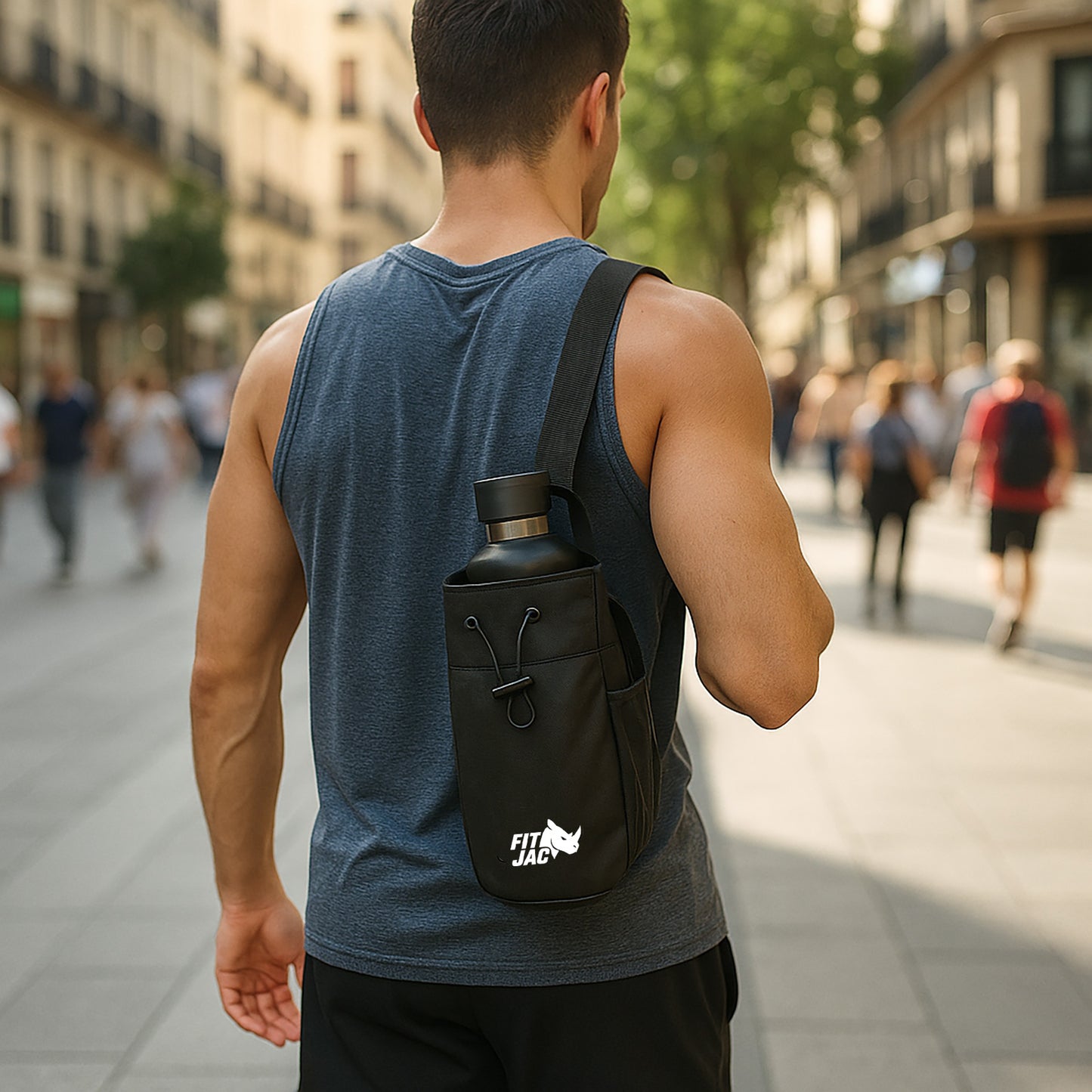 Bolso Magnético de Gimnasio. Compacto y Resistente.